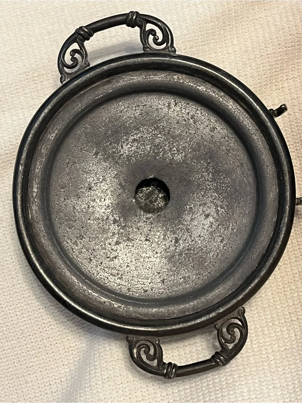 Antique Silver Plate Butter/Caviar serving dish. 3 piece from late 1800s